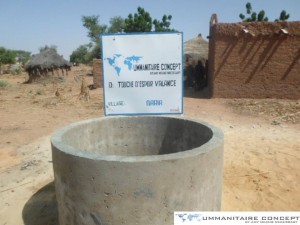 Consutrcution d'un puits au Niger - Touche d'espoir